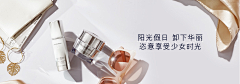 写实采集到美妆banner