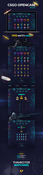 Opencase CSGO for Sale. (100$)