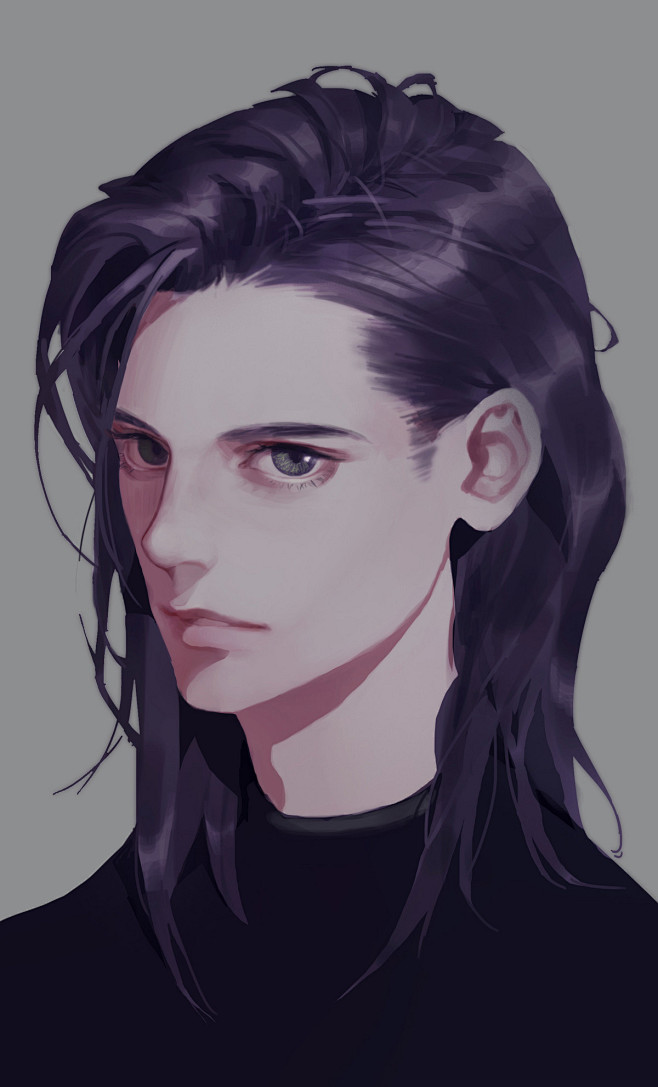 人物头像插画
