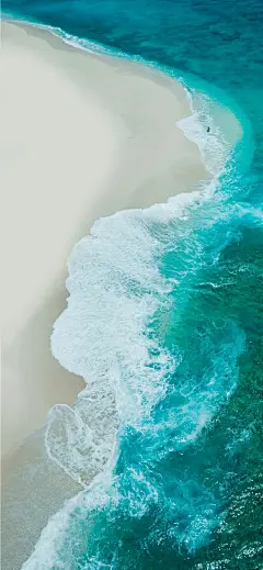 全屏壁纸｜碧蓝海水系列～ - 小红书