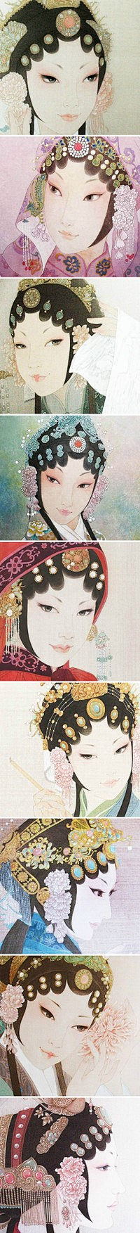 欣语嫣然采集到Painting-国画美女