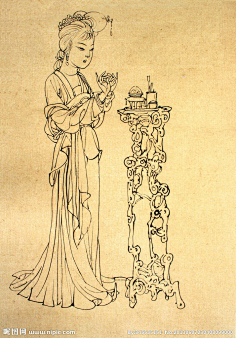 白描-花瓣网|陪你做生活的设计师 | 35幅白描花卉高清素材_露西学画画