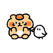 橘子味小熊表情包՞˶･֊･˶՞ಣ 