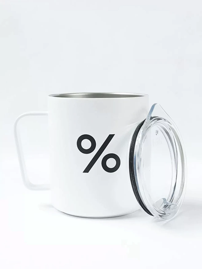 % Arabica阿拉比卡咖啡杯日式不锈...