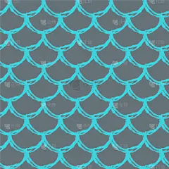 动物的鳞,四方连续纹样,可爱的,华丽的,幻想,纺织品,泳装,图像,公主,海洋