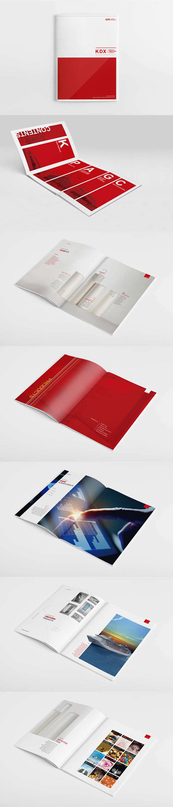KDX 美国宣传册设计 - 视觉中国设计...
