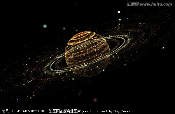 木星梦幻星空星球浩瀚宇宙星空无框画太空星...