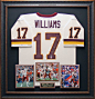 Doug Williams Autographed Jersey Framed | Autographed Memorabilia, Jersey, Photo, Helmets: 