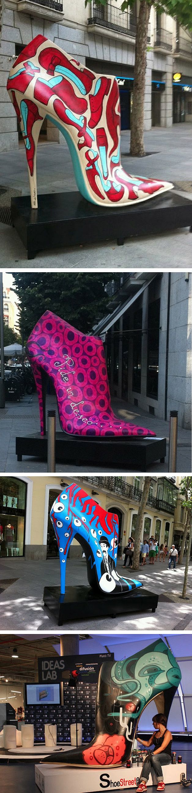 Shoe Street Art – Sa...