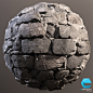 Old Castle Bricks, Enrico Tammekänd : Haven't really focused on ZBrush & Substance Designer workflow so here is my first go on this.