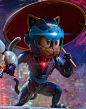 "Samurai Pizza Cats (Fake Cover #6)