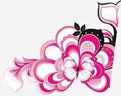 手绘粉色婚礼花朵光盘高清素材 免费下载 页面网页 平面电商 创意素材 png素材