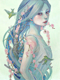 Miho Hirano - A Gift from the Ancient - Meadow Plum