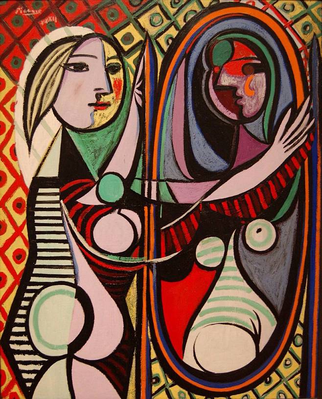 毕加索抽象画