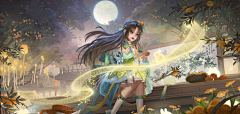 淑湘婷采集到古风插画女