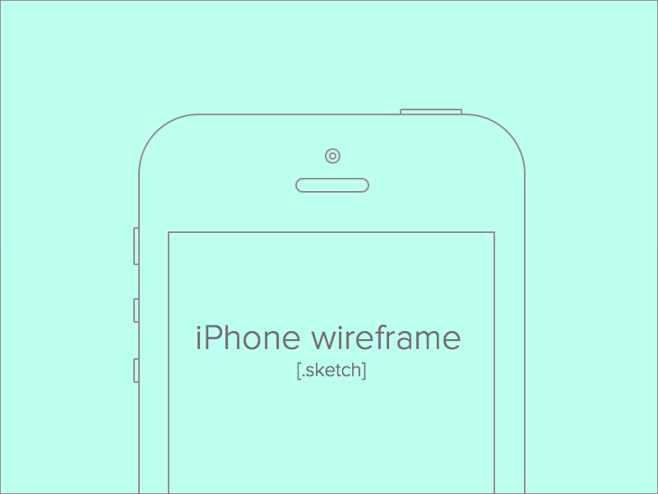 iPhone Wireframe for...