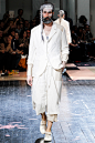 巴黎男装周Yohji Yamamoto Menswear Spring/Summer 2014 春夏山本耀司