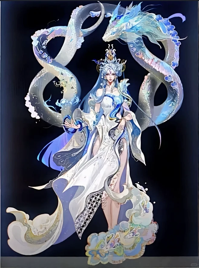 女娲蛇限也太美了吧！ - 小红书-花瓣网