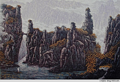 泡沬采集到清山绿水景色画集