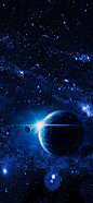 星空 繁星点点 星系 宇宙