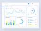 Dashboard UI data metrics analytics layout web design grid clean interface minimal dashboard betraydan