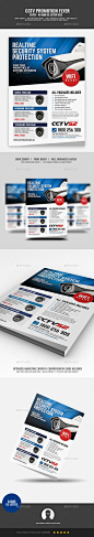 CCTV Surveillance Camera Flyer - Commerce Flyers