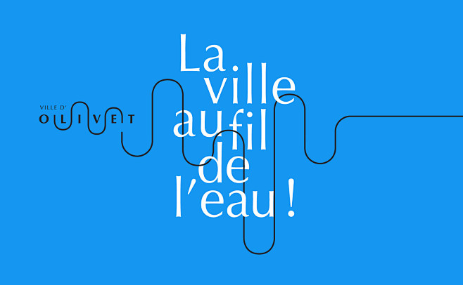 Ville d'Olivet 城市品牌形...