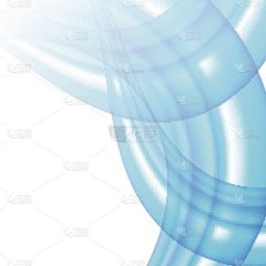 抽象背景亮塑料波状形态。柔和的色调。光滑的曲线。