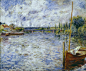 Pierre-Auguste Renoir The Seine at Chatou, 1874