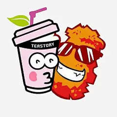 奶茶与炸鸡插画png免抠素材_新图网 https://ixintu.com 炸鸡 啤酒 饮料 下午茶 果汁饮品 奶茶 卡通手绘 奶茶插画