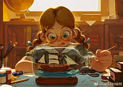 国外插画师 alke 可爱的小朋友插画设计作品插画师树袋熊的插画精选超话#插画师树袋熊# ​​​​