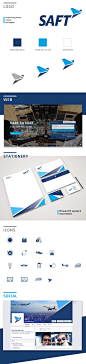 SAFT AVIATION Inspiration: branding, design, logo, stationery, web