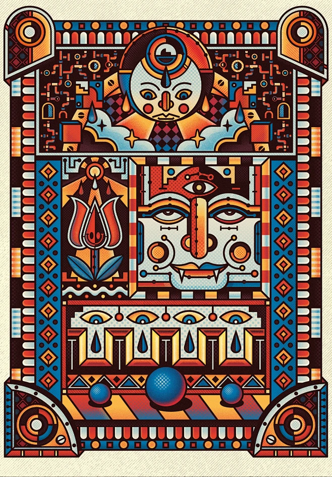 ILLUSTRATION vector art graphic design Character design surrealism ...