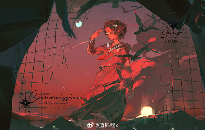 @蓝锦鲤x 的个人主页 - 微博