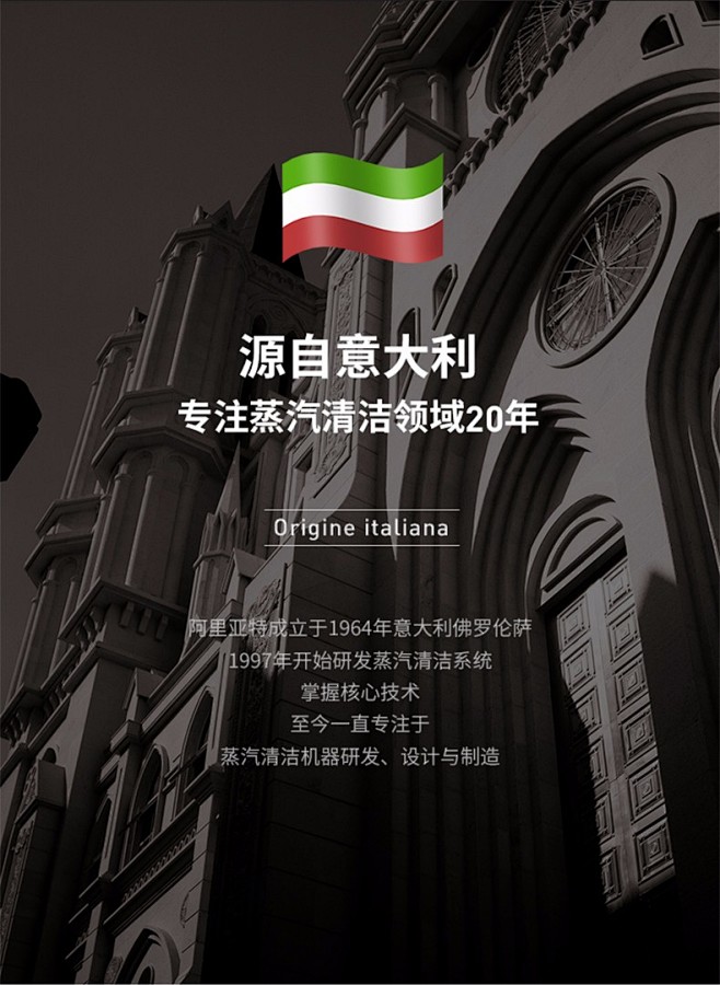 阿里亚特（Ariete）清洁机 家用高温...
