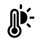 暖温度图标  