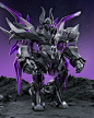 Cyberpunk mecha nft sci-fi