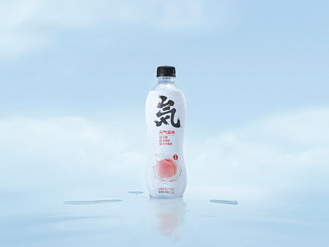 Soda bubble water