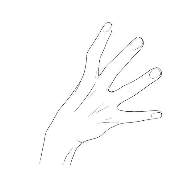 【图片】插画手是最难画的部分，有了这些线...