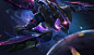 Dark Star Kha_Zix Skin, crow god : This is the another one of the dark star series splashes I have worked on, not really satisfied with my version, but I
got a lot of useful experience from the cooperating with the excellent artist Esben!