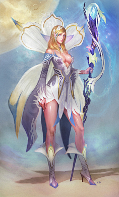 精灵-花瓣网|陪你做生活的设计师 | #cg