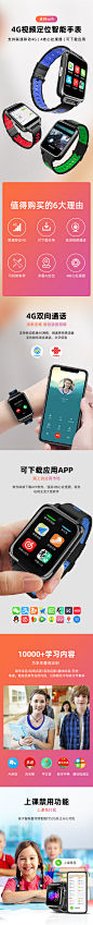 2019年做的智能手表详情页设计
