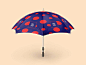 Free PSD Umbrella Mockup