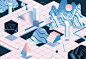 Ooh Art Saturday | 岑骏 : IBM X 周末画报 　　Weibo：@岑骏juncen 　　Website：cenjun.com 　　Ins：juncenart 　　Vimeo：https://vimeo.com/user13250541 　　自我介绍 　　岑骏Jun Cen是生活在纽约的插画师／独立动画导演。他毕业于美国马