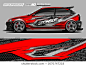 
car graphic background vector. abstract race style livery design for vehicle vinyl sticker wrap 