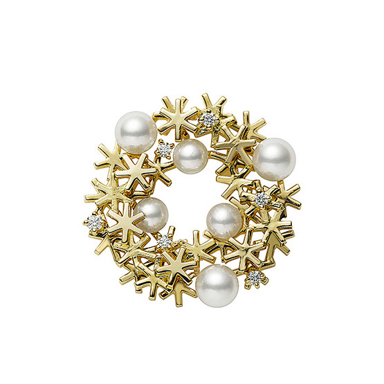 胸针珠宝mikimoto胸针―自1893年以来作为珍珠养殖的鼻祖不断追求美