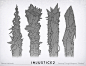 Magnus's Knife with Process, Becca Hallstedt : Used to carve ducks and stab the eyes of interplanar rhinoceroses...of course. I wish I'd saved more steps but totally forgot.