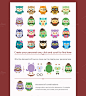 Owls Clip art/Owls Mascot Kit : 20 cool and cute owls mascot ready mascot 100% Vector Layered AI and EPS10 file included high resolution transparent PNG and JPG included Click on the image to see how to create your