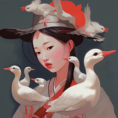 发光的金子~采集到Midjourney Ai 练习-插画