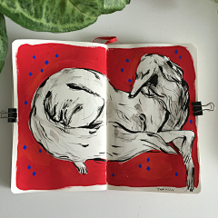 大鳗君DMJ采集到【插画】纯手绘